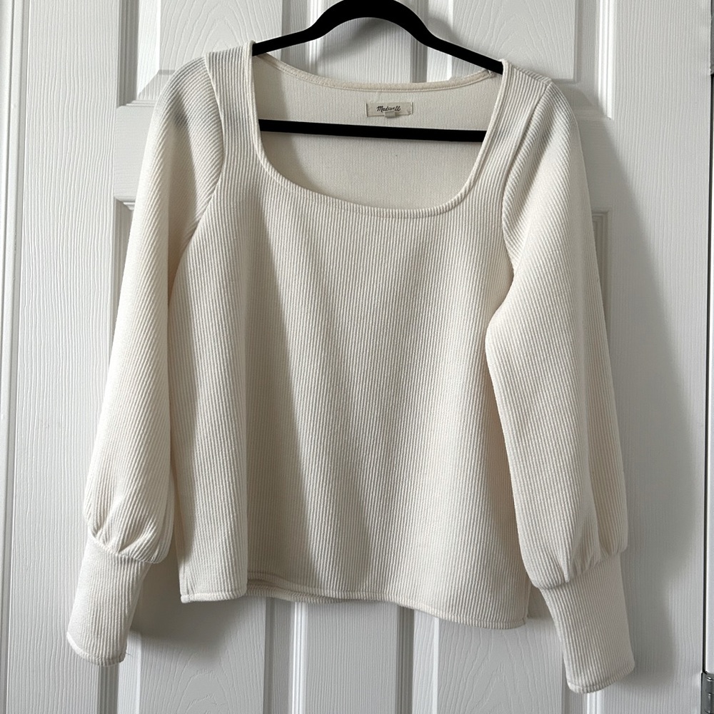 Madewell Cream Sweater